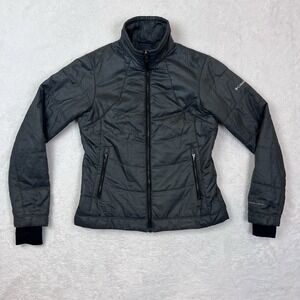 Columbia Omni Heat Womens Puffer Jacket Full Zip Insulated Body Heat Pockets
